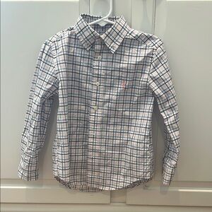 Polo by Ralph Lauren Kids Plaid Shirt - Navy and White